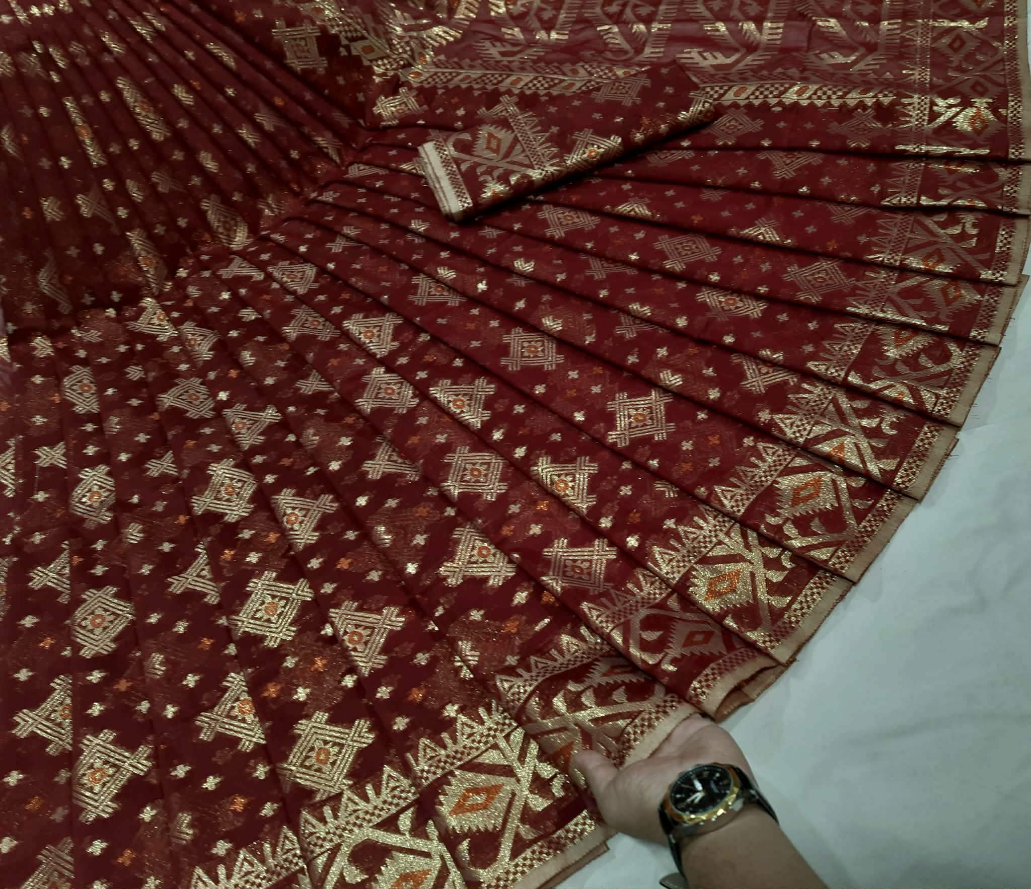 Ruposhi Jamdhani Saree (রূপসী জামদানী শাড়ি) - Image 7