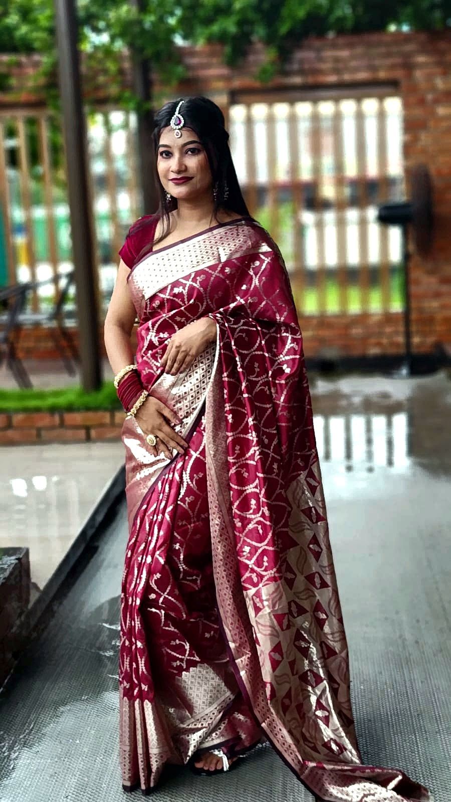 Gadoal silk Katan Saree (গাদোয়াল সিল্ক কাতান শাড়ি)