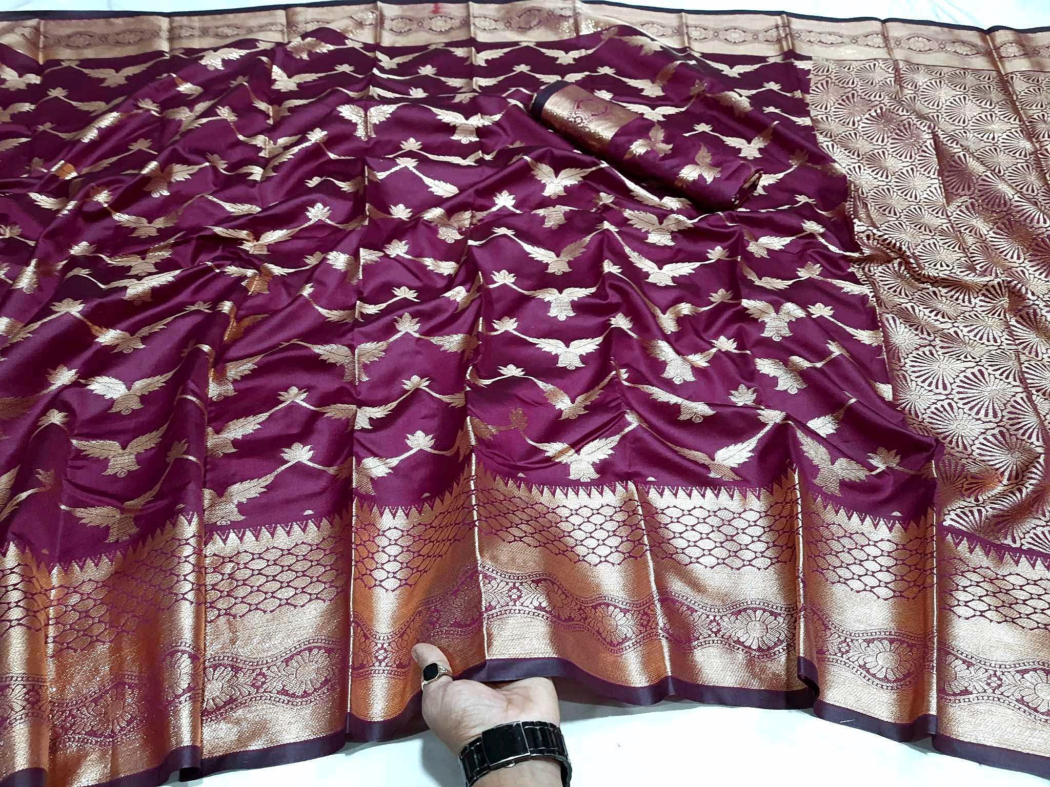 Rongpori Katan Saree (রংপরী কাতান শাড়ি) - Image 6