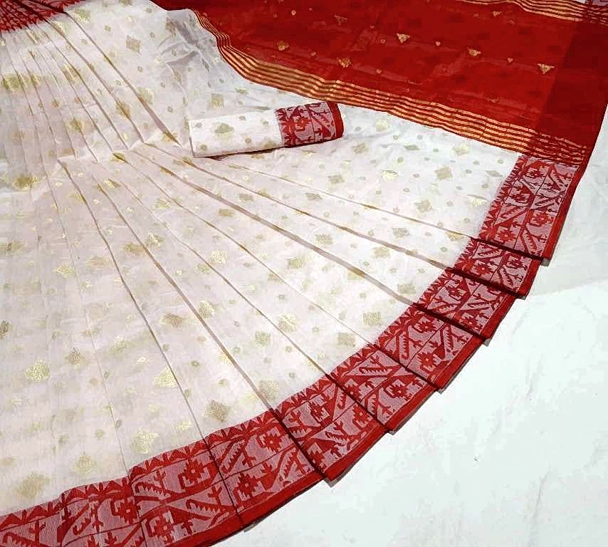 Sonchoita Silk Jamdani Saree (সঞ্চয়িতা সিল্ক জামদানী শাড়ি) - Image 4