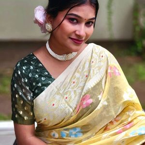 Bonolota Silk Jamdani Saree (বনলতা সিল্ক জামদানী শাড়ি)
