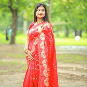 Rajrani Jamdani Saree ( রাজরাণী জামদানী শাড়ি)