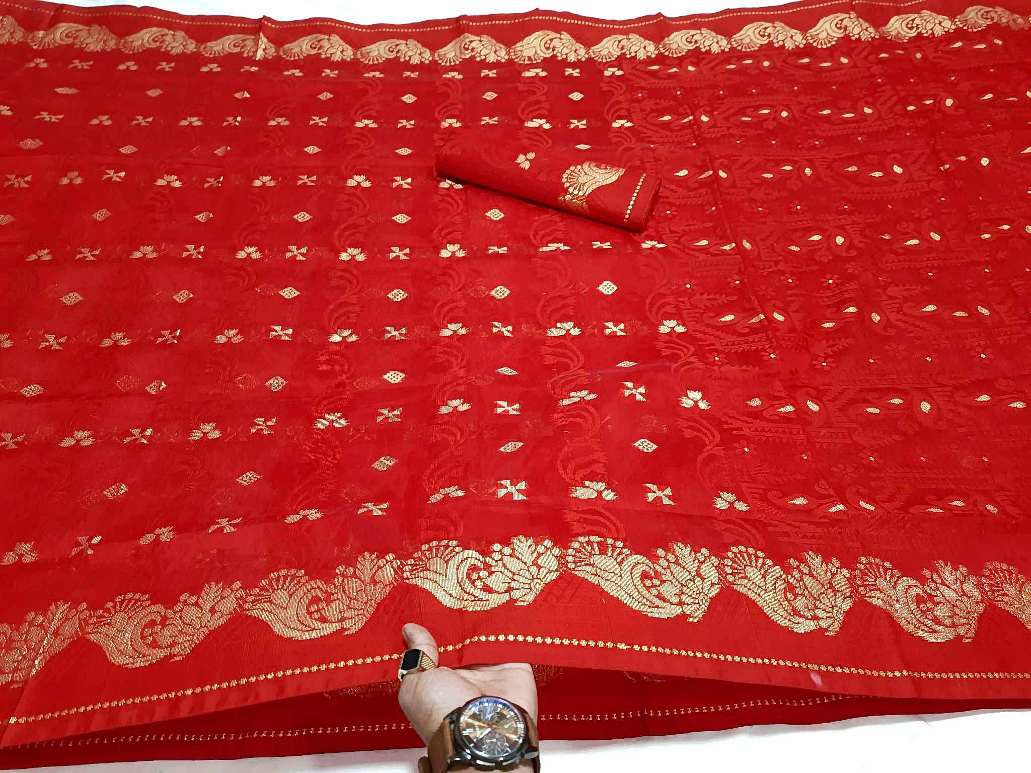 Rajrani Jamdani Saree ( রাজরাণী জামদানী শাড়ি) - Image 5