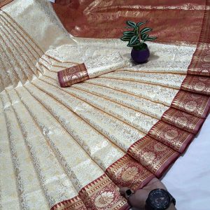 Benaroshi Katan Saree (বেনারসি কাতান শাড়ি)