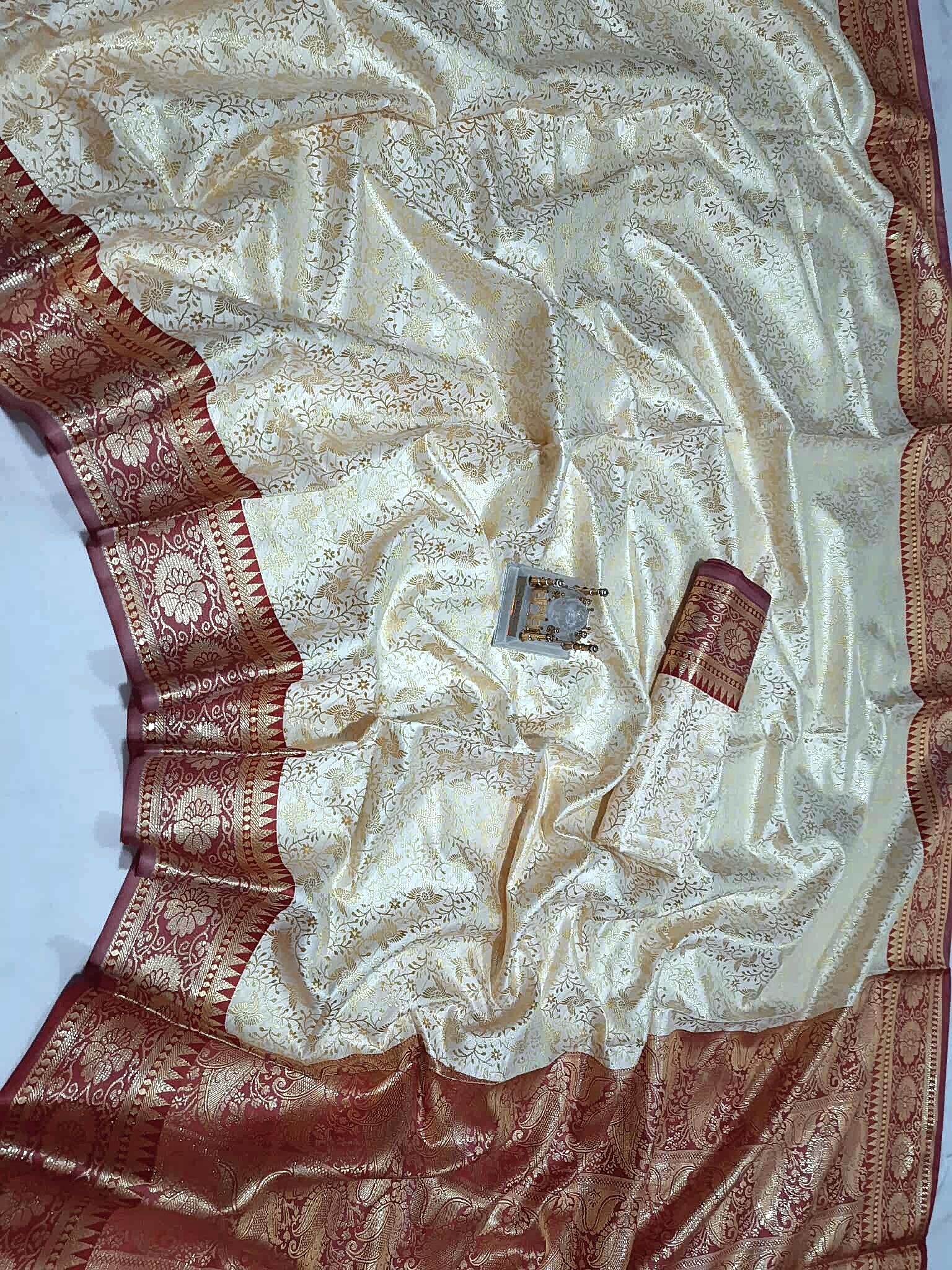 Benaroshi Katan Saree (বেনারসি কাতান শাড়ি) - Image 2