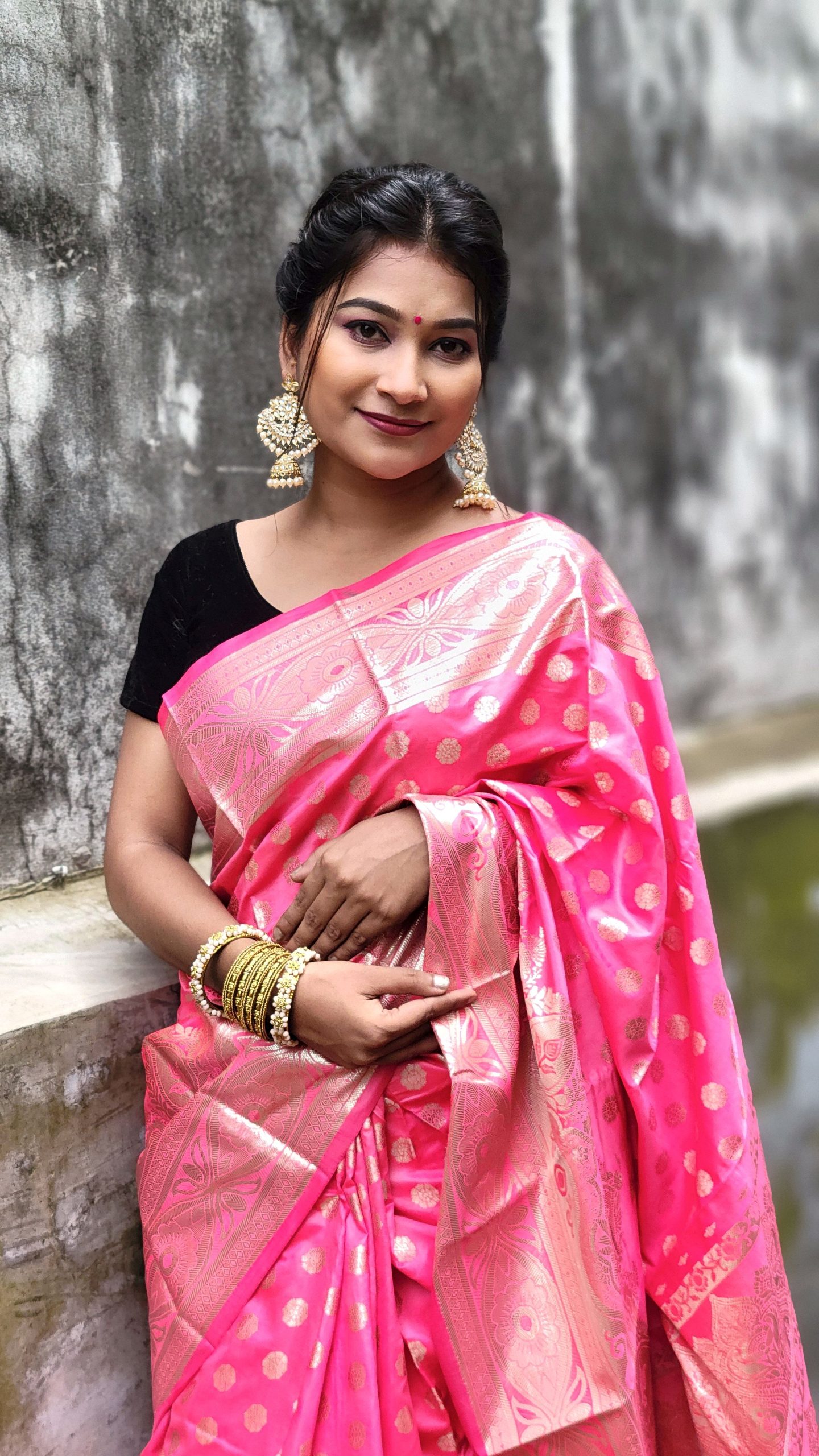 Misty pori katan saree (মিস্টিপরি কাতান শাড়ি) - Image 3