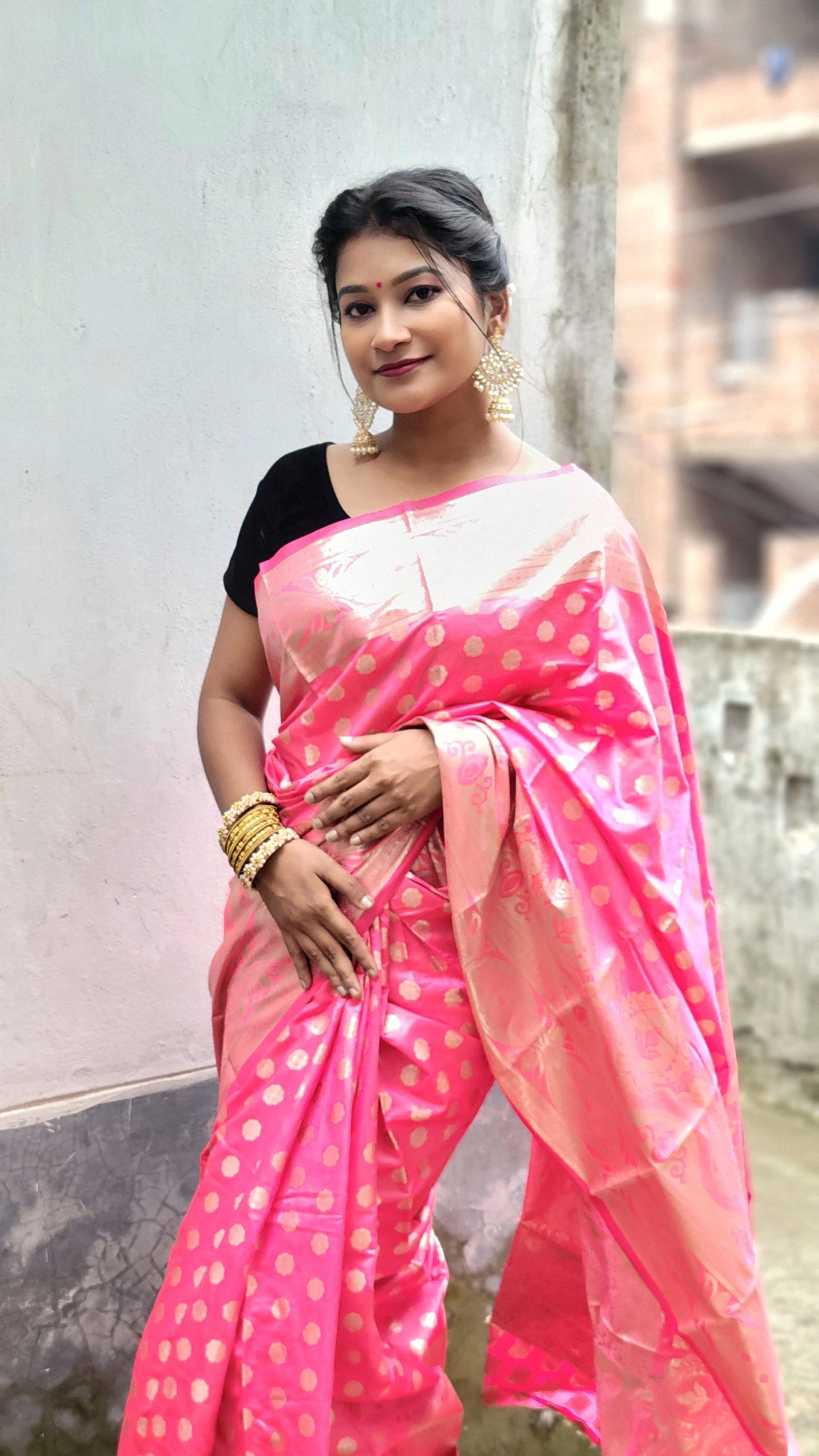 Misty pori katan saree (মিস্টিপরি কাতান শাড়ি) - Image 2
