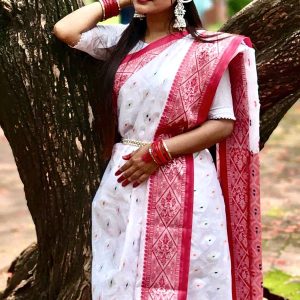 Lokkhi Katan Saree (লক্ষী কাতান শাড়ি)