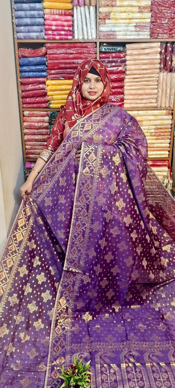 Ruposhi Jamdhani Saree (রূপসী জামদানী শাড়ি) - Image 3