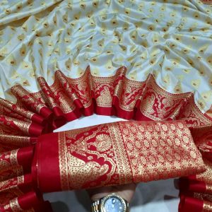 Bowsaj Katan Saree(বউসাজ কাতান শাড়ি) 