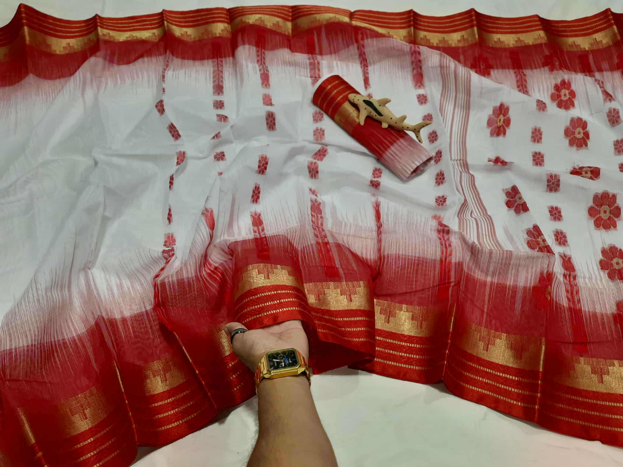 Shed Jamdani Saree(শেড জামদানী শাড়ি) - Image 2